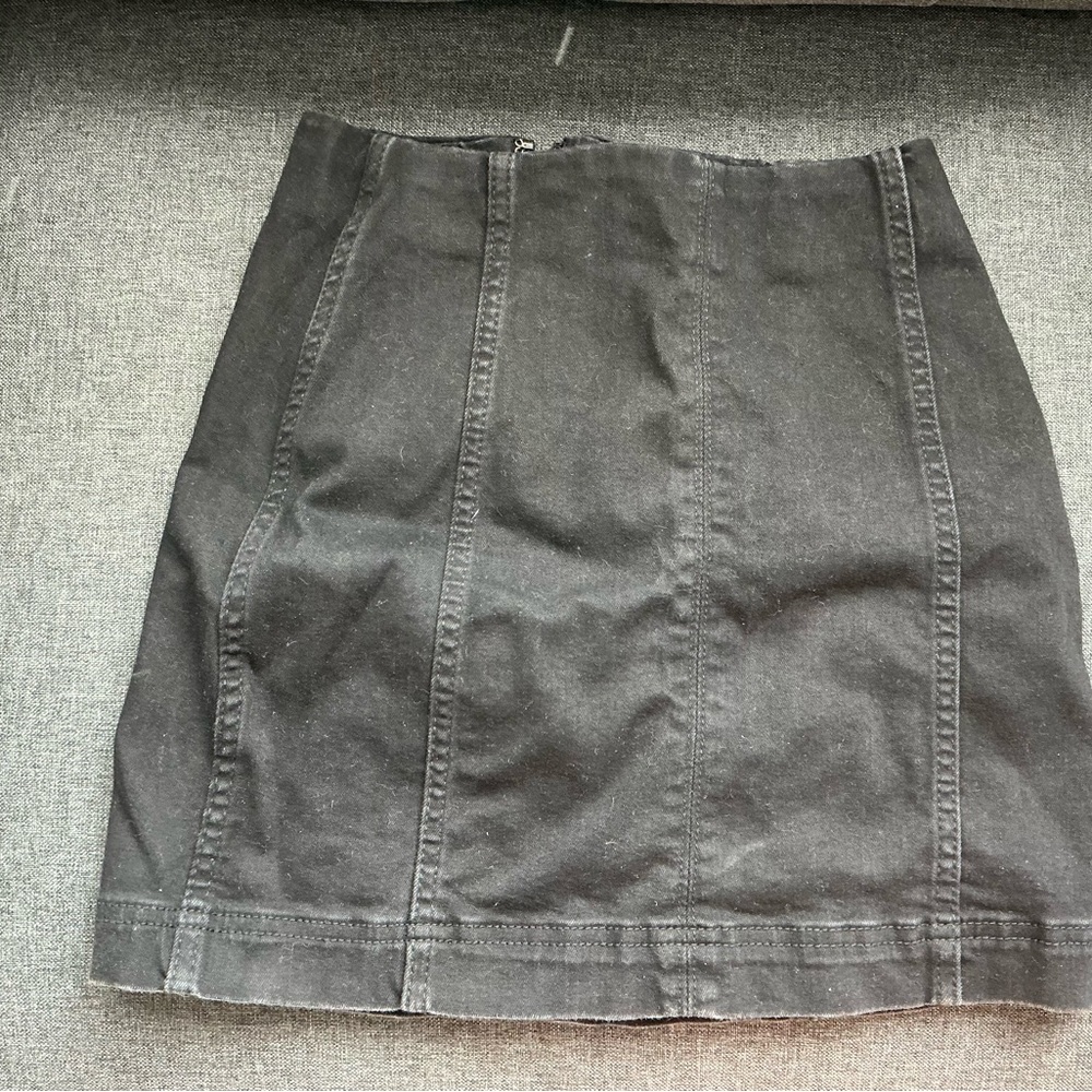 Wild Fable (Target) Black Jean Skirt